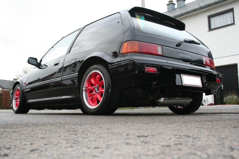 91 Honda civic hatchback turbo #5