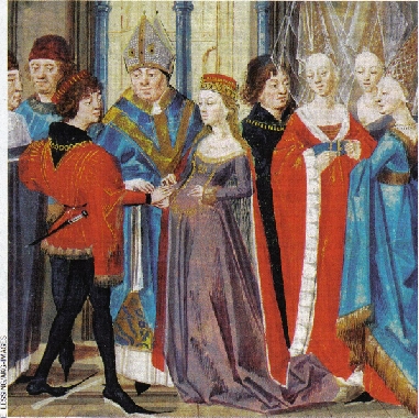 En épousant Isabelle de Hainaut, qui apporte la Flandre en dot, Philippe Auguste agrandit son domaine.