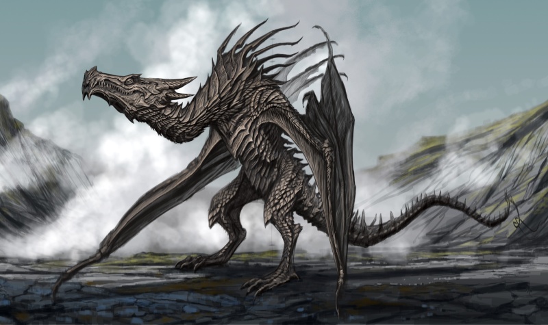 Dragon from Skyrim