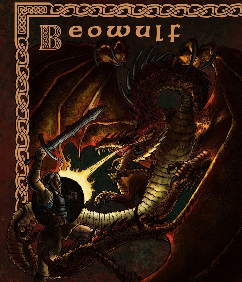 Beowulf face au Dragon