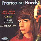 Le deuxième 45 tours de Françoise Hardy