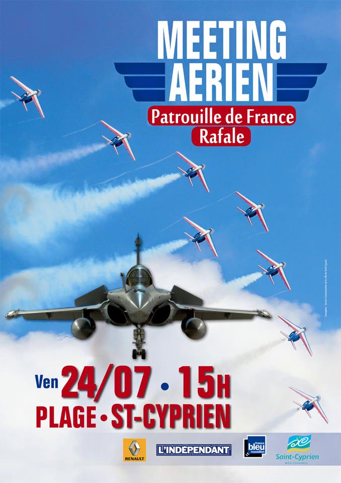 Meeting Aérien Saint Cyprien 2015,Pyrénées-Orientales,plage show aerien, voltige , Meeting Aerien 2015