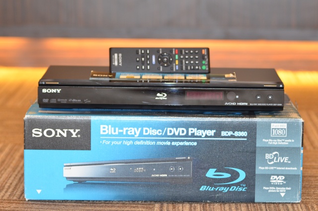 sony blu ray disc dvd player bdp s360