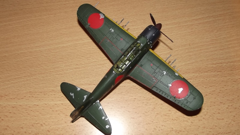 Simultanbau Mitsubishi Zero Sen 1/72 Academy und Airfix