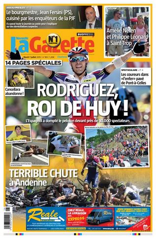 La nouvelle gazette du 07-07-2015 Belgique