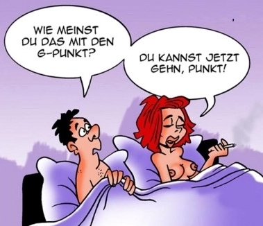Nymphomanin Hangetitten Cartoon Orgasmus
