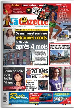 La nouvelle gazette du 17-06-2015 Belgique